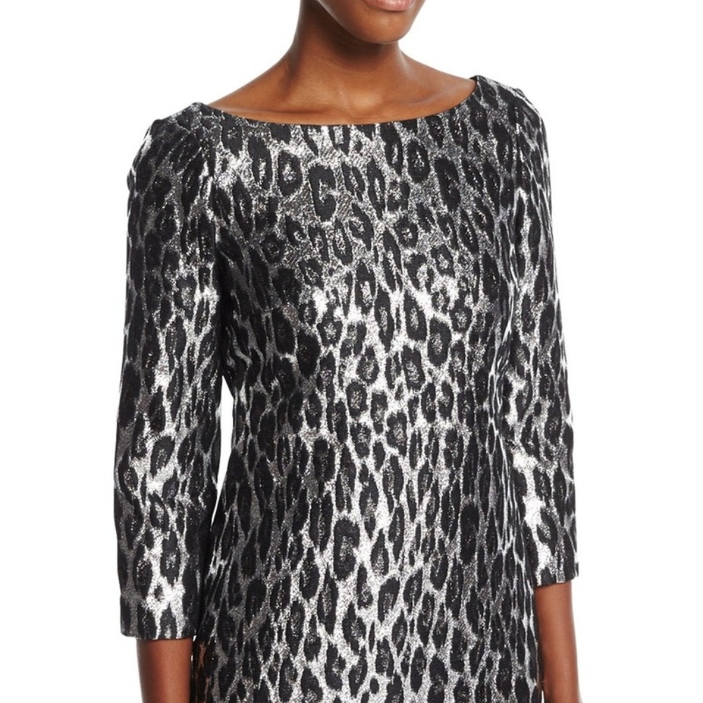 Michael Kors Collection  Metallic Leopard Top